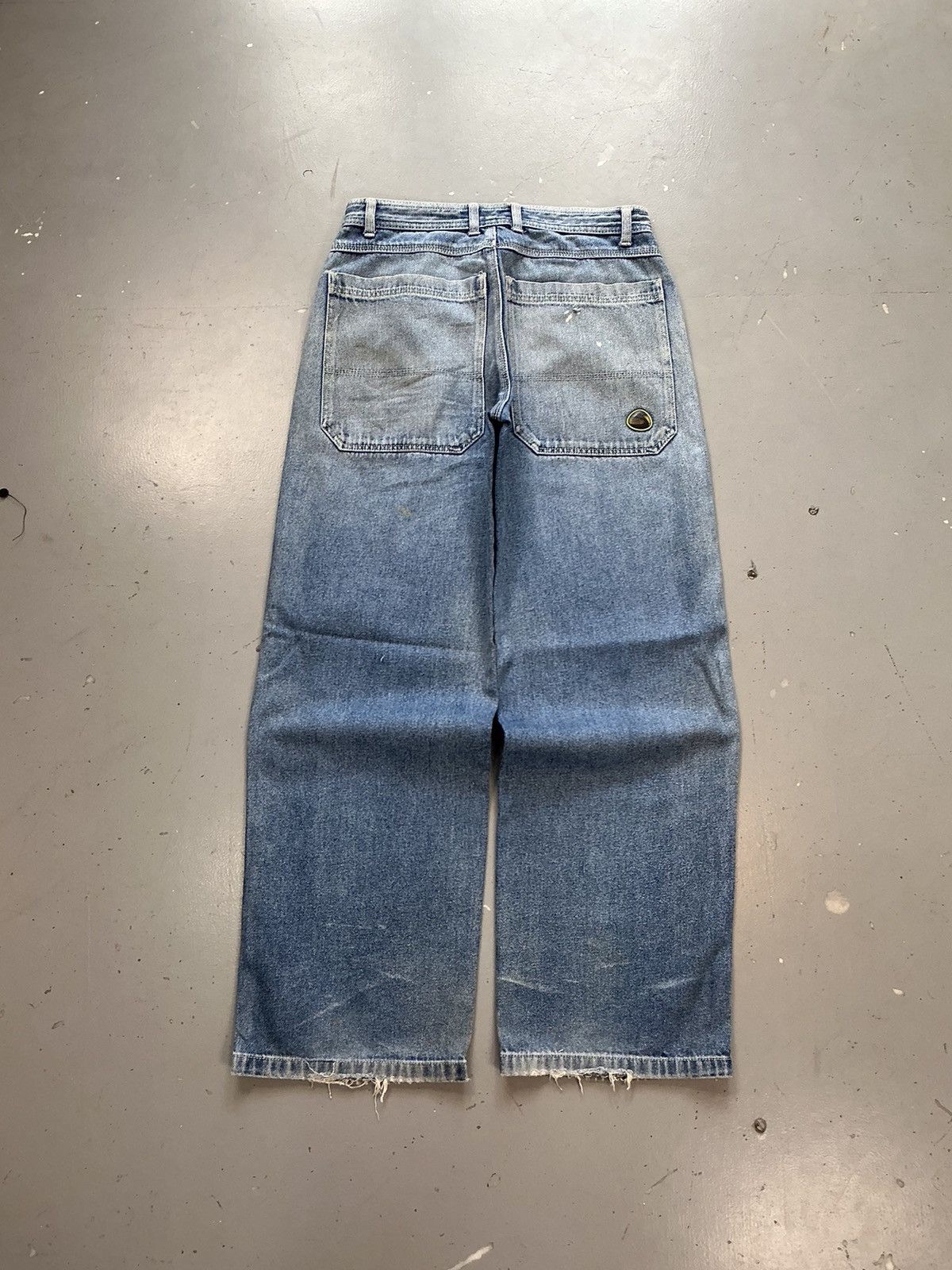 JNCO × Southpole × Vintage Vintage jay jays big pocket loose denim Size US 31 - 2 Thumbnail
