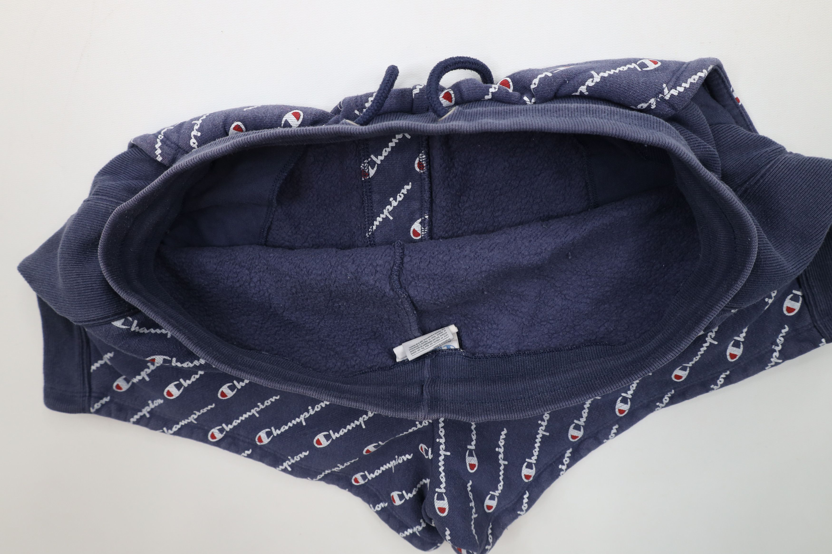 Champion × Vintage Y2K Champion Reverse Weave Print Heavy Sweatpants Shorts Size 32" / US 10 / IT 46 - 4 Thumbnail