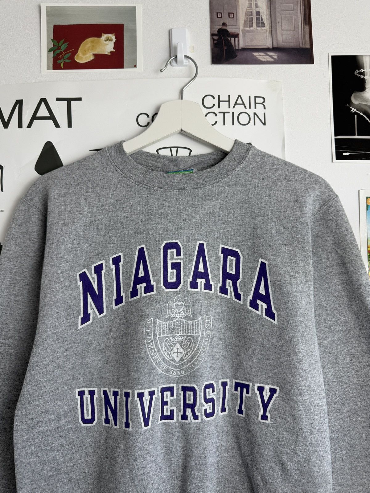 Champion × Vintage Champion Niagara university baggy sweatshirt XS usa retro 90s Size US XS / EU 42 / 0 - 3 Thumbnail