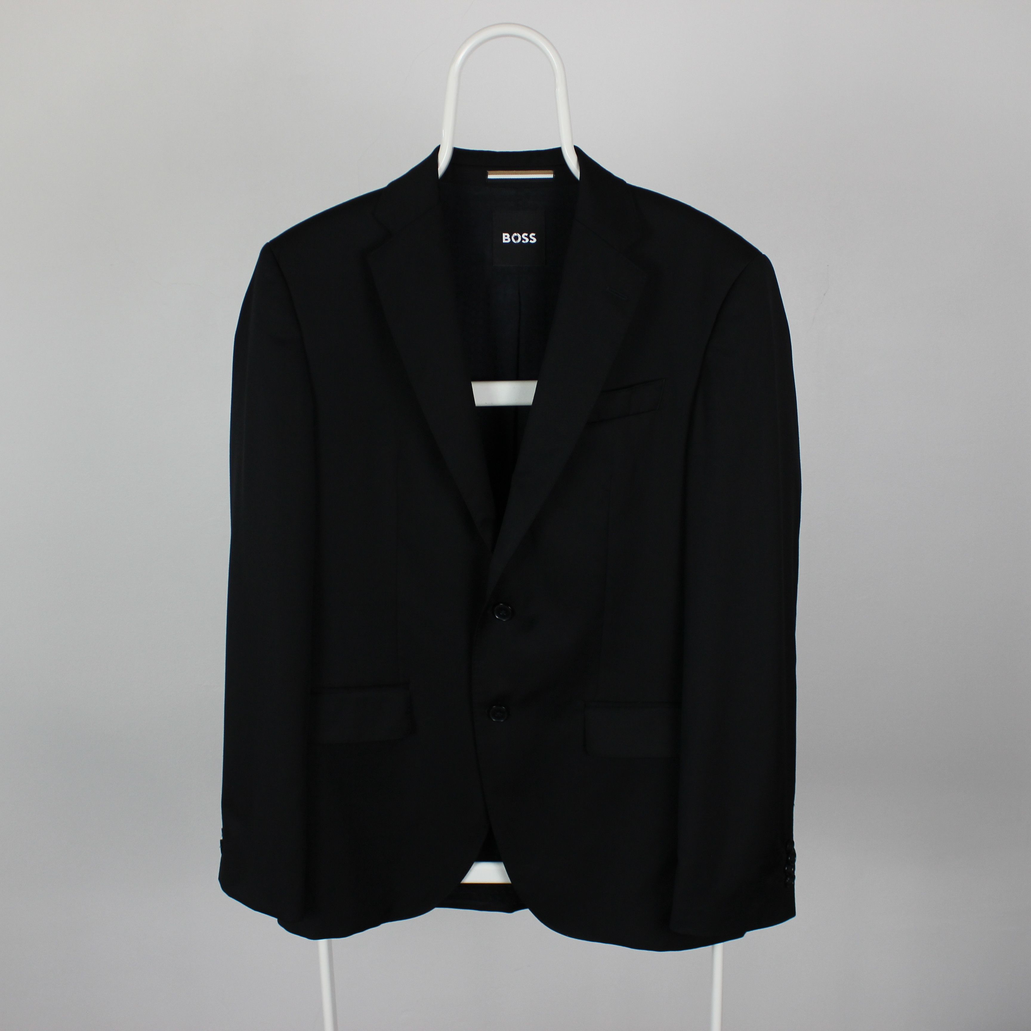 Hugo Boss Hugo Boss blazer men virgin wool 38R 48 Black Size 38R - 1 Thumbnail