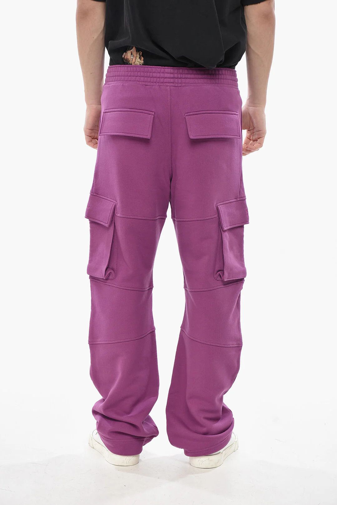 Givenchy og1mm0326 Cargo Straight-Leg Sweatpants & Joggers in Purple Size US 30 / EU 46 - 2 Thumbnail