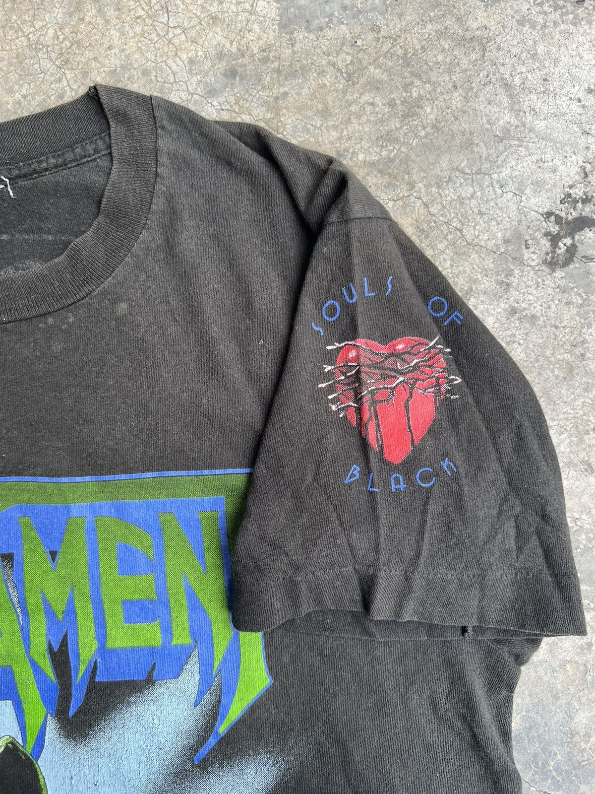 Band Tees (S) Vintage Testament Souls Of Black 1990 Tour Band Tees Size US S / EU 44-46 / 1 - 7 Thumbnail
