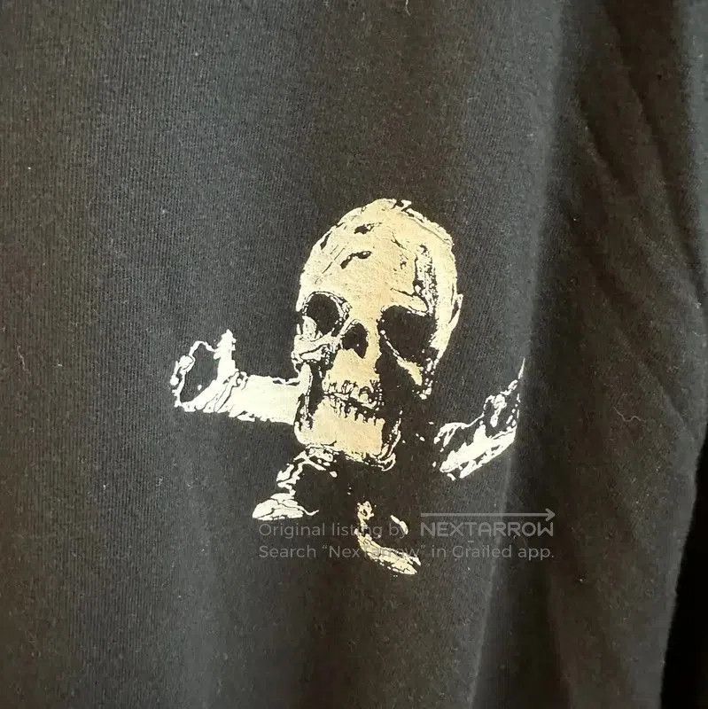 Chrome Hearts Black Cotton Graphic Tee .