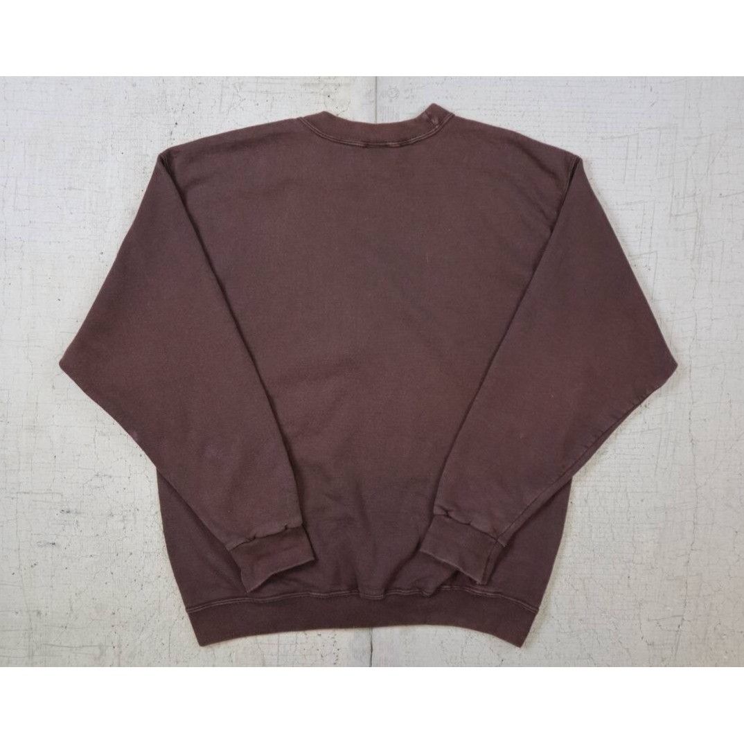 Nike Vintage 90s Nike Crewneck Sweatshirt Brown Swoosh Sportswear Size US M / EU 48-50 / 2 - 5 Thumbnail