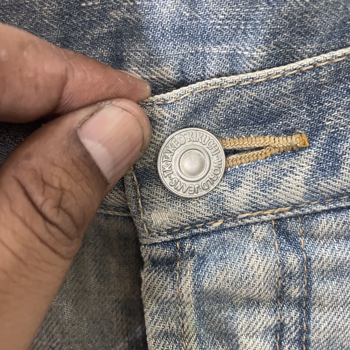 Takeo Kikuchi Vintage Takeo Kikuchi Denim Jeans Size US 33 - 5 Thumbnail
