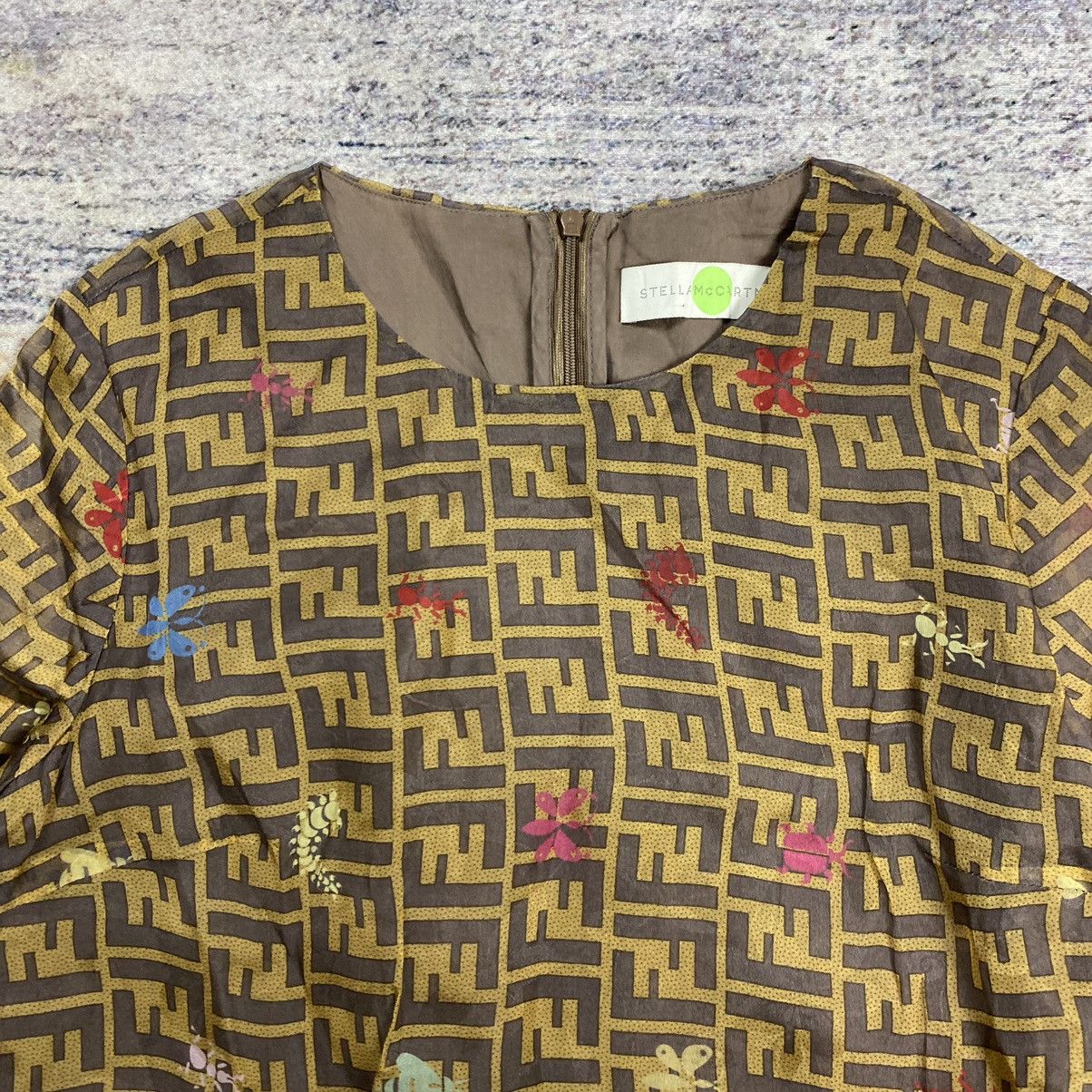 Stella McCartney stella mc cartney ff fendi logo blouses Size M / US 6-8 / IT 42-44 - 4 Thumbnail