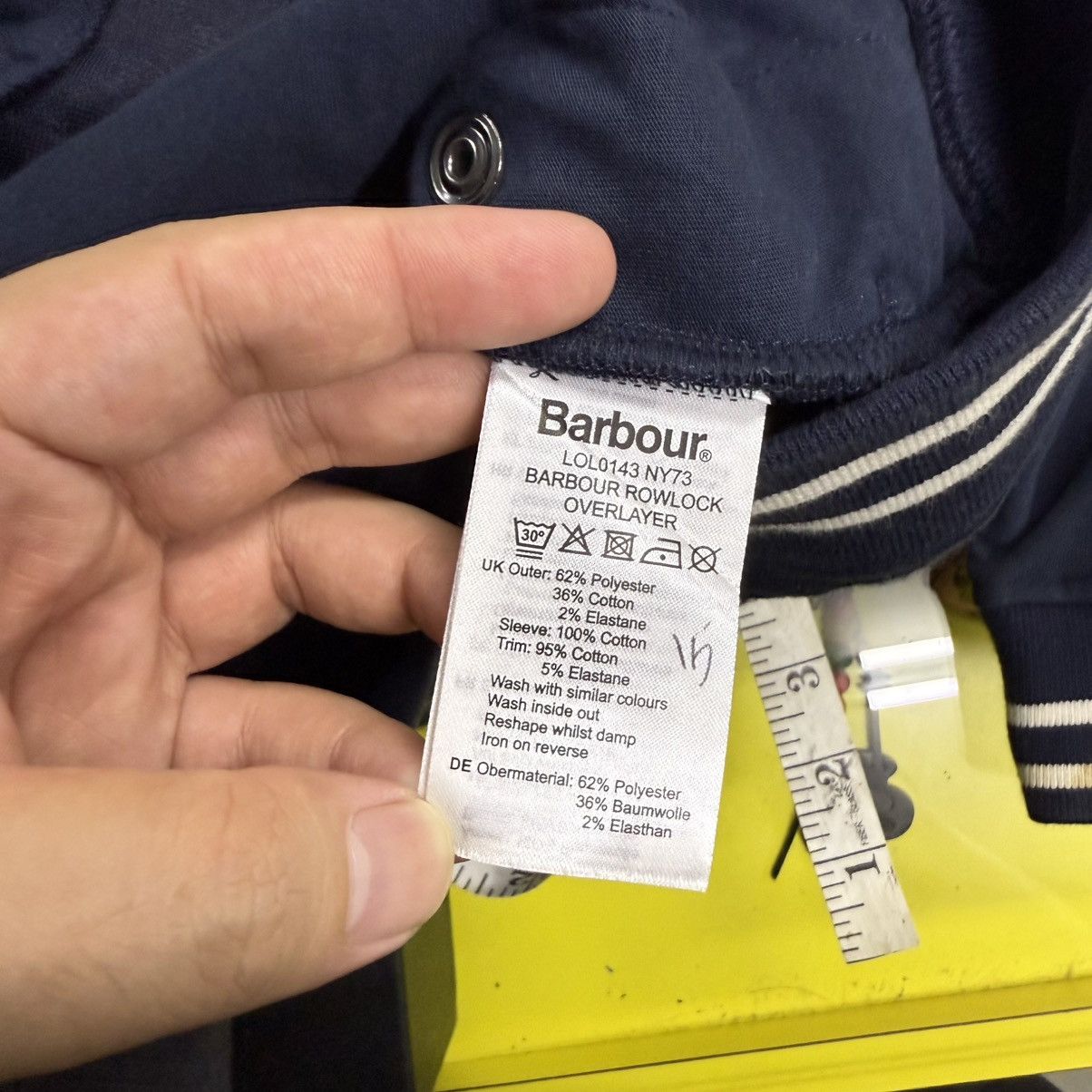 Barbour Barbour Rawlock Overlayer Bomber Jacket Size US M / EU 48-50 / 2 - 7 Thumbnail