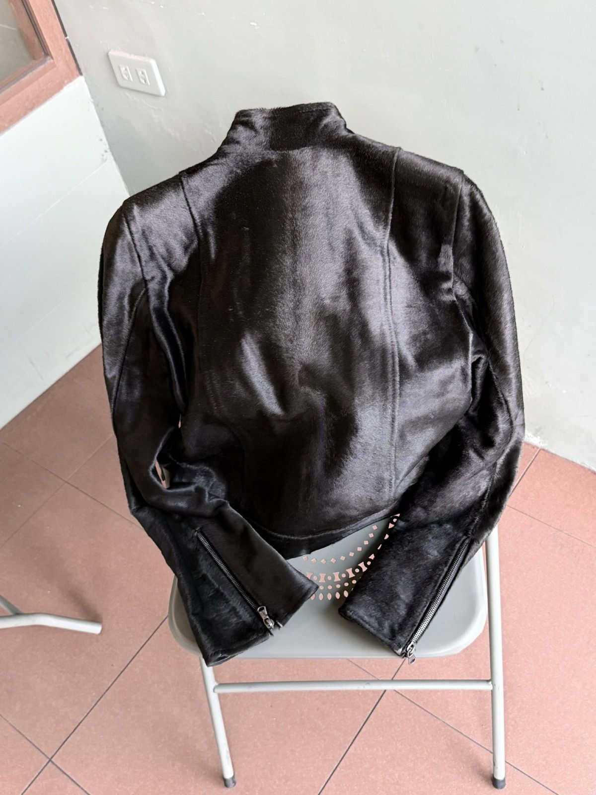 Gucci Gucci by Tom Ford Pony Hair Leather Jacket Size US S / EU 44-46 / 1 - 4 Thumbnail