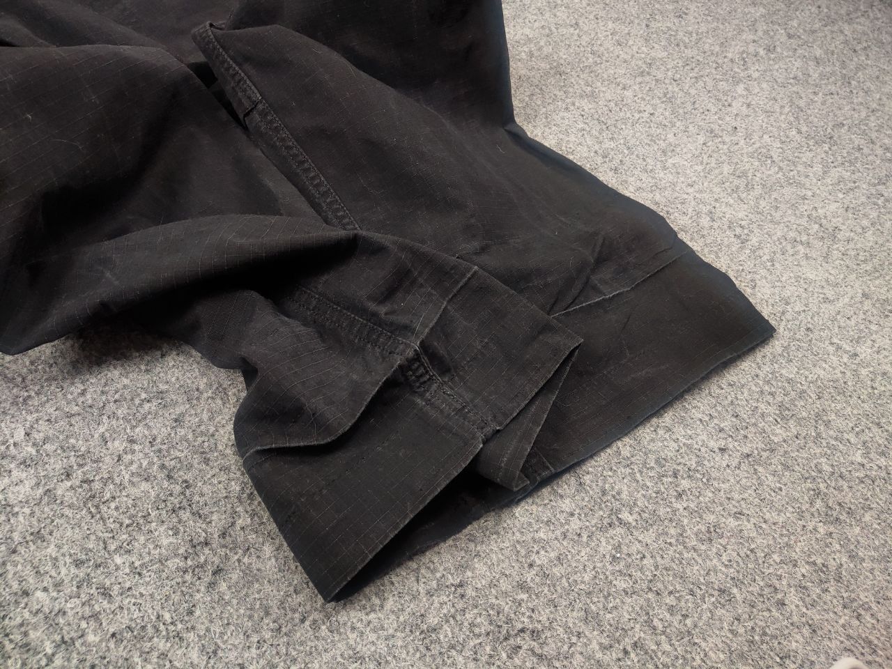 Carhartt Vintage Carhartt Wip Cargo Pants Black Faded Ripstop Y2K Size US 34 / EU 50 - 12 Thumbnail
