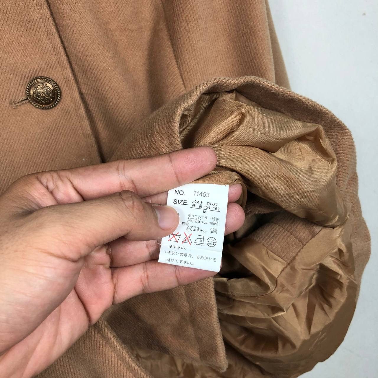 Cloak Avant Garde Japanese Brand Wool Poncho Cloaks Capes Soft Size US M / EU 48-50 / 2 - 7 Thumbnail