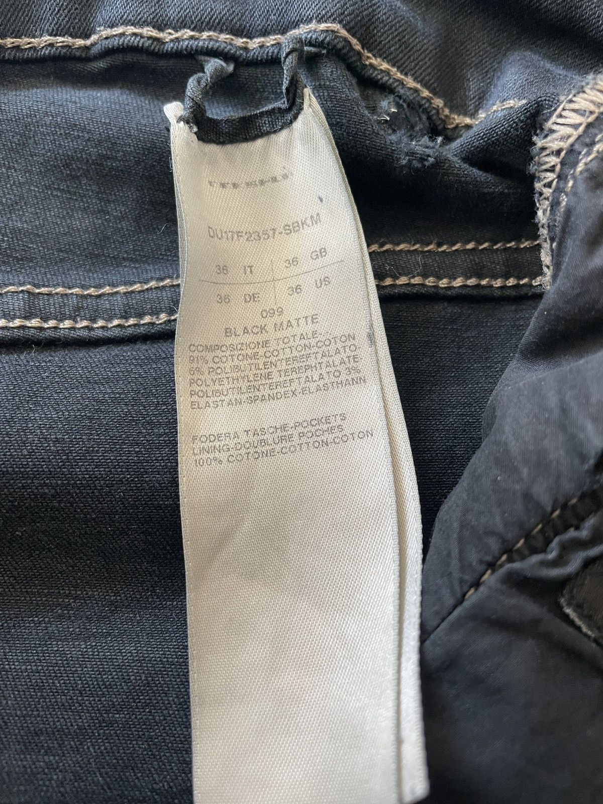 Rick Owens Rick Owen Drkshdw Astaire cropped cut Size US 36 / EU 52 - 3 Thumbnail
