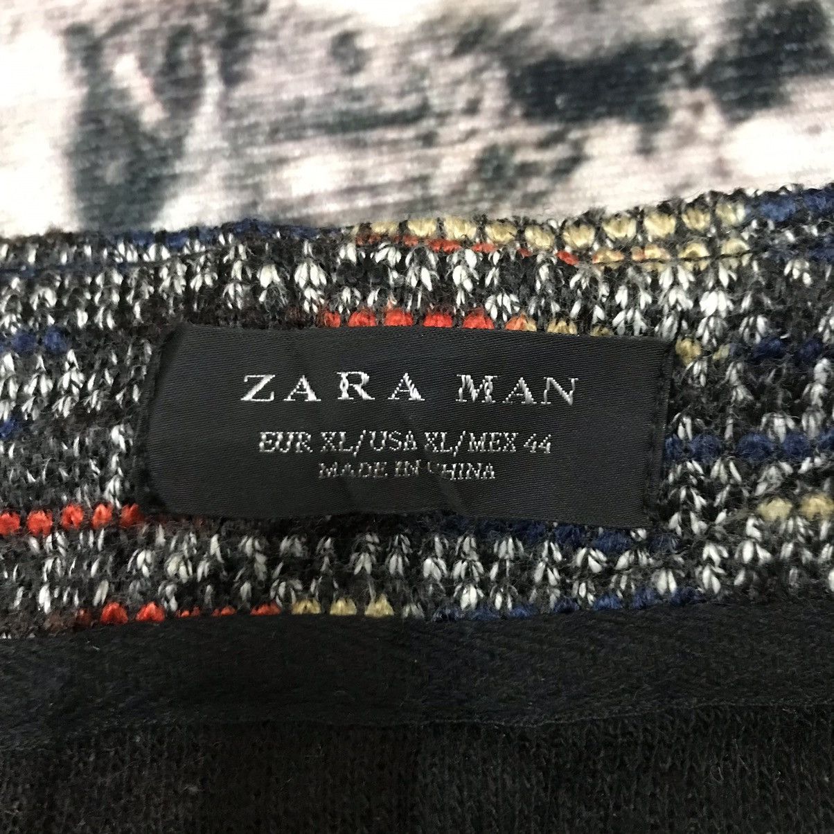 Zara Zara Man Multicolor Knit cardigan open colar Jacket Size US L / EU 52-54 / 3 - 4 Thumbnail