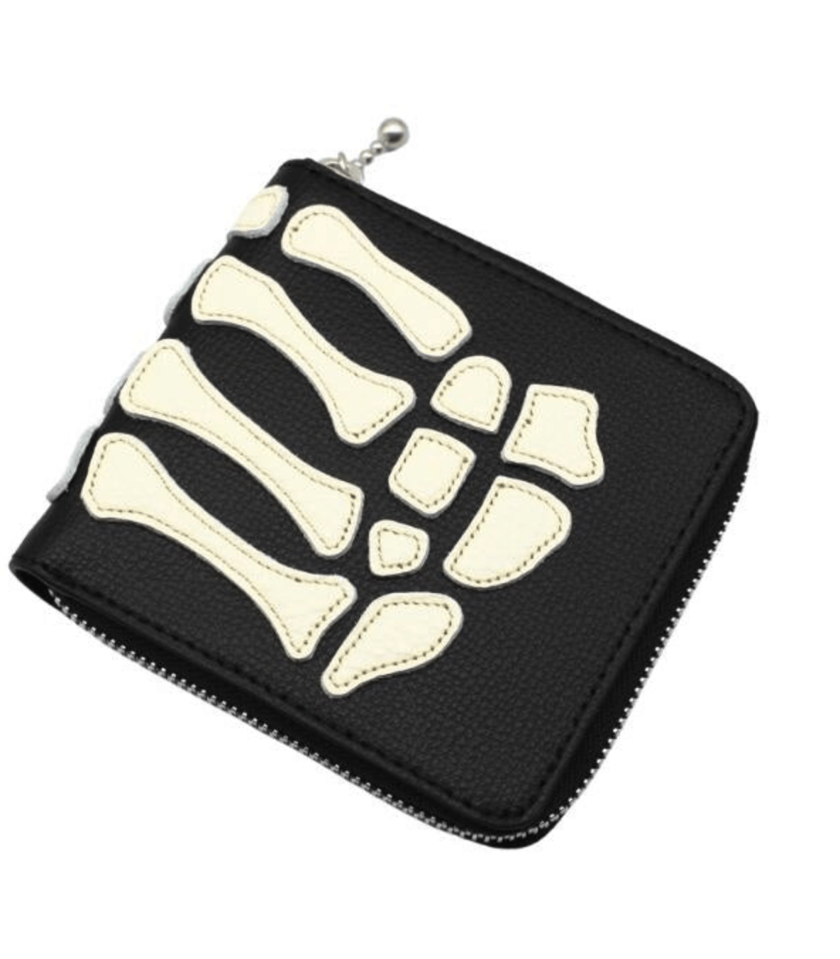 kapital bone wallet 小 ブラック KapitalThumbsUpBoneHandZipMini