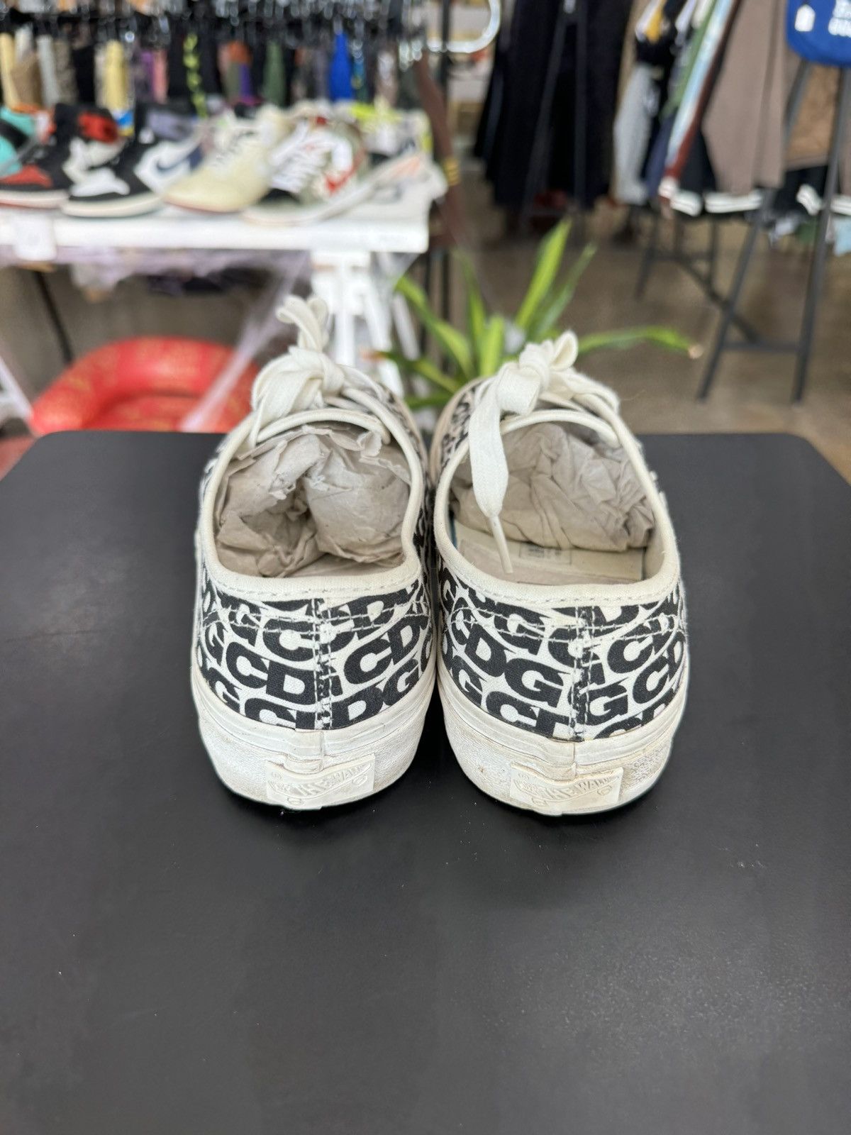 Comme des Garcons × Vans CDG Comme Des Garçons x Vans Authentic Sz. 5.5M / 7W Size US 5.5 / EU 38 - 5 Thumbnail