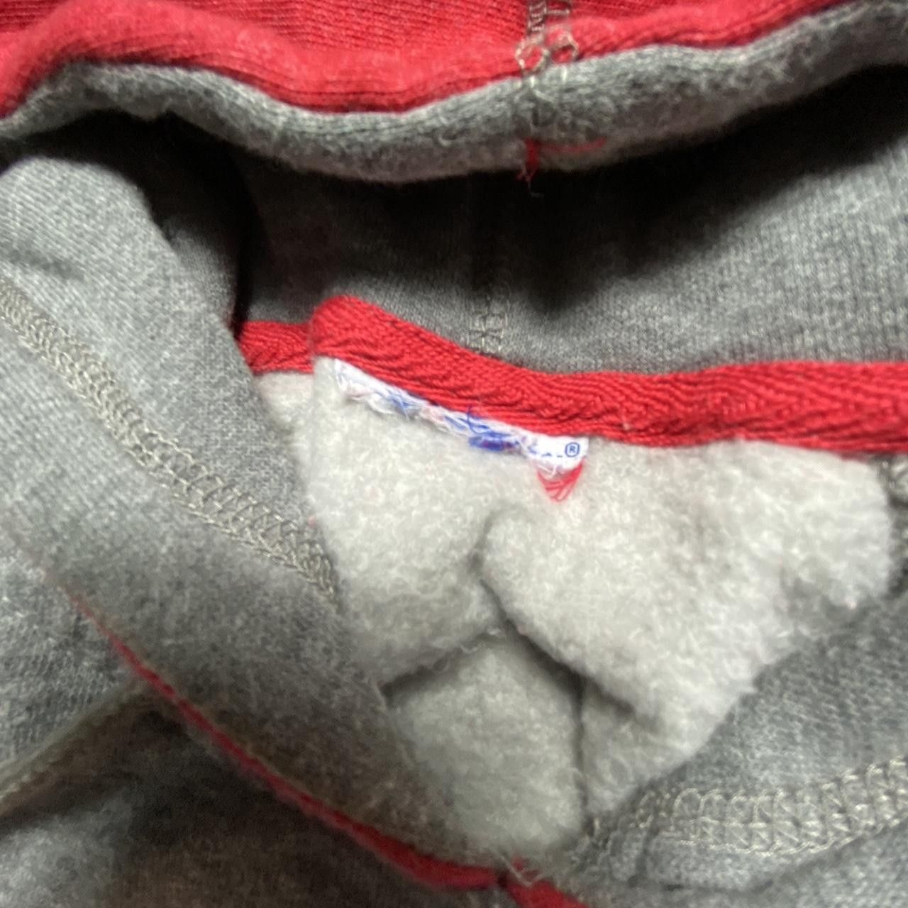 Vintage 00s Champion San Diego State Hoodie Grey/Red XL Size US XL / EU 56 / 4 - 4 Thumbnail
