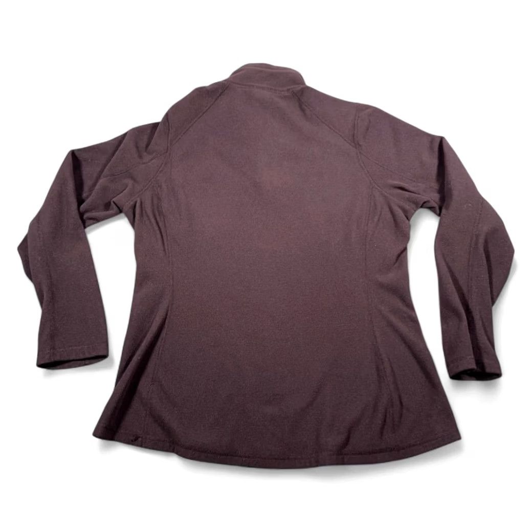 The North Face The North Face Sweater Womens Large Red Fleece Pullover 1/4 Zip Outdoor Raglan Sleeve Mock Neck Pullover Size L / US 10 / IT 46 - 3 Thumbnail