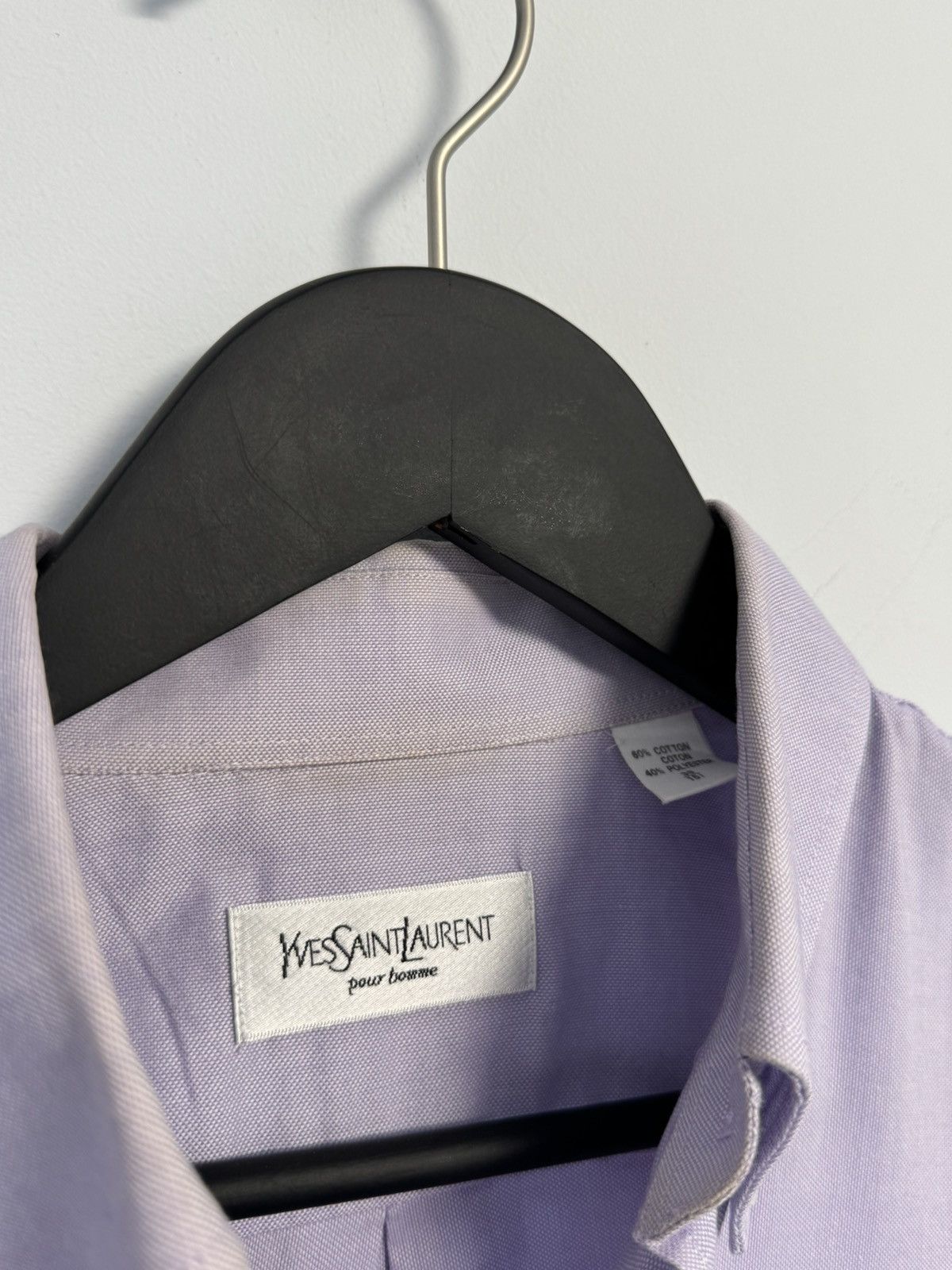 Yves Saint Laurent Yves Saint Laurent Button Up Shirt Luxury Size US L / EU 52-54 / 3 - 7 Thumbnail