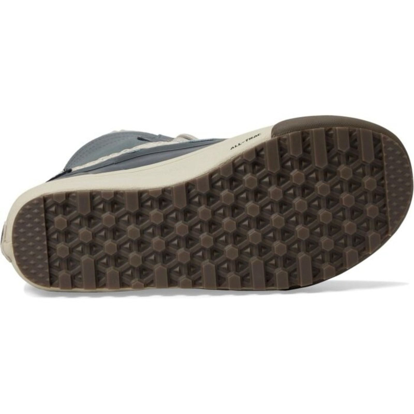 Vans Vans Blue and Cream High-Top Boots with Plush Lining Size US 5 / EU 37 - 5 Thumbnail