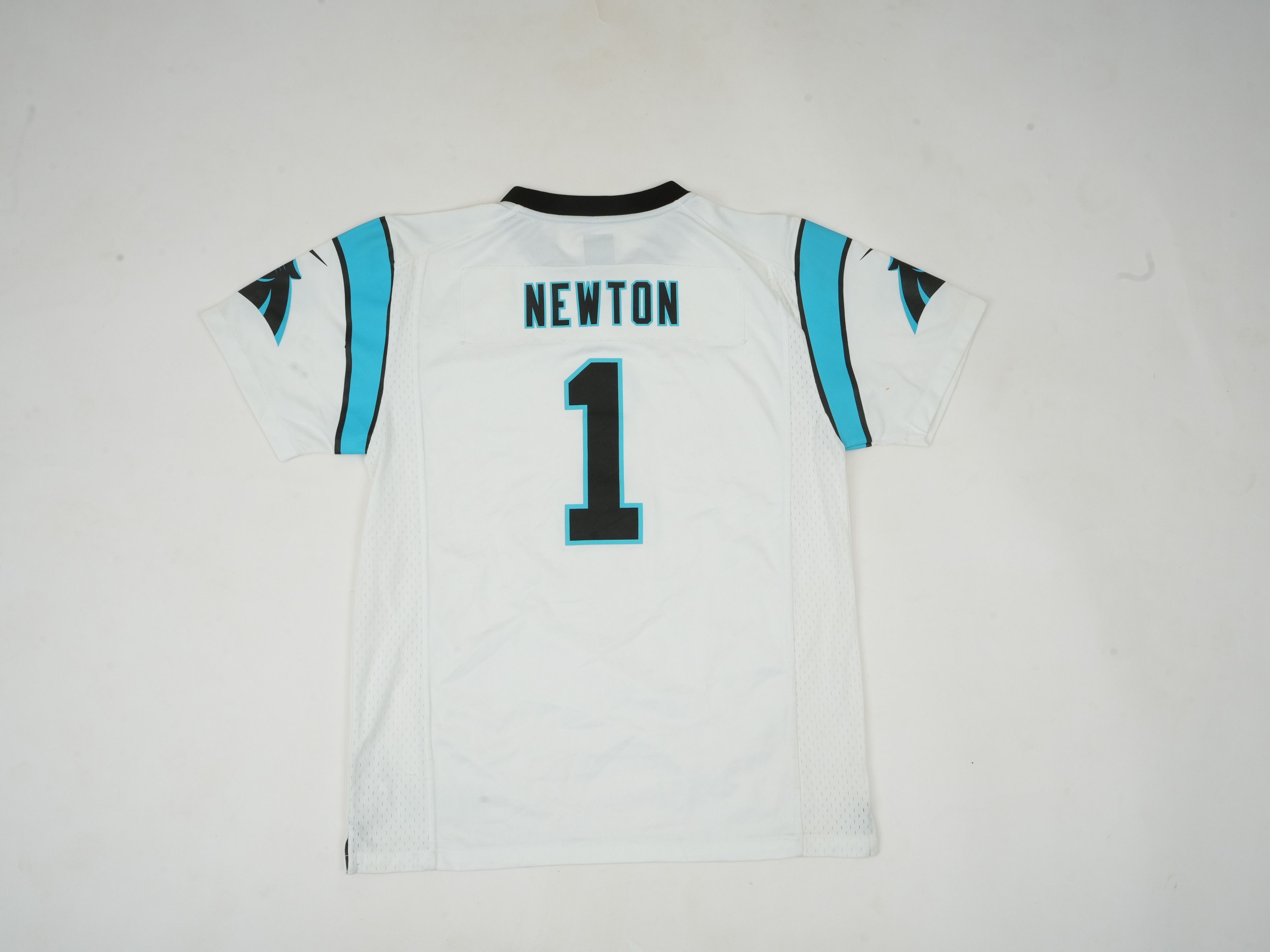 NFL Jersey Nike NFL Newton Carolina Panthers XL Black Blue Size US XL / EU 56 / 4 - 2 Thumbnail