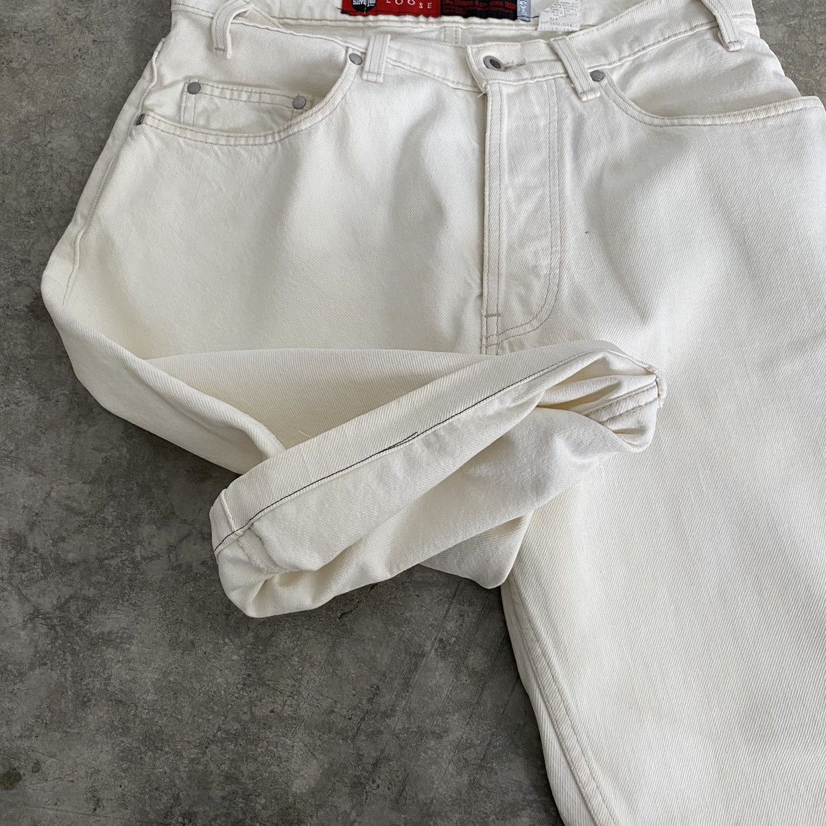 Levi's VTG 1993 Levis Silvertab Loose Baggy Denim Shorts Jorts Size US 32 / EU 48 - 17 Thumbnail