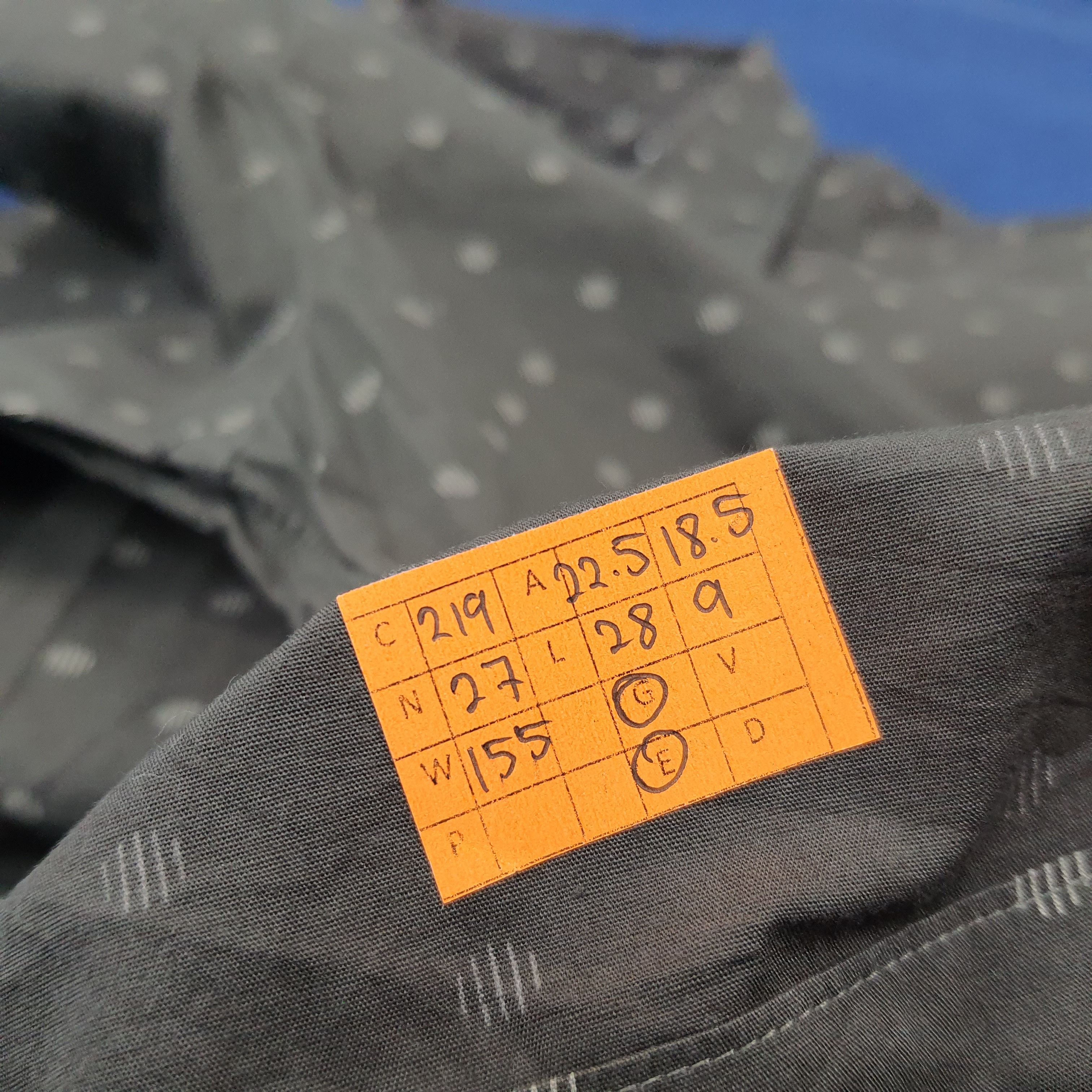 Japanese Brand × Vintage × Yohji Yamamoto Vintage A.A.R Yohji Custom Logo Button Up Shirt C219N27 Size US M / EU 48-50 / 2 - 7 Thumbnail