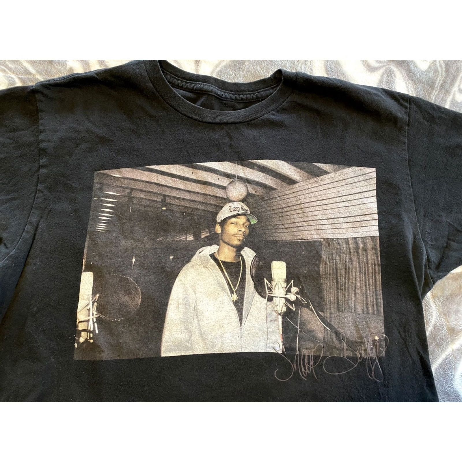Vintage Snoop Dogg Shirt Men Short Sleeve M Black 420 Long Beach Size US M / EU 48-50 / 2 - 3 Thumbnail