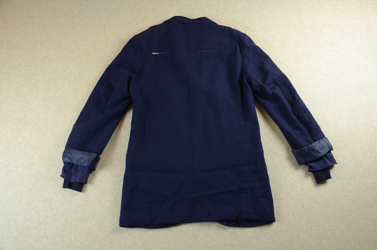 Undercover Undercover Navy Wool Deconstructed Two-Piece Blazer 2 Used Size US M / EU 48-50 / 2 - 7 Thumbnail