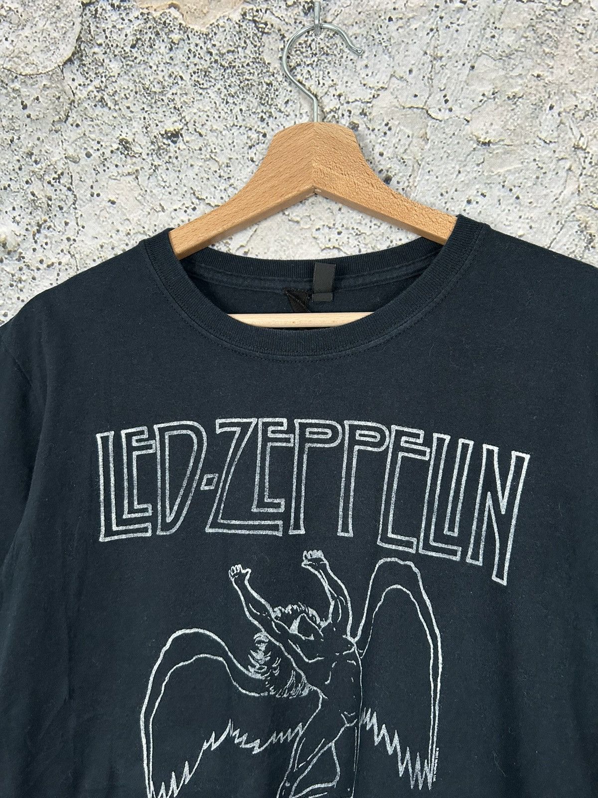 Band Tees Vintage Led Zeppelin Rock Band Tee Metal Grunge Size US M / EU 48-50 / 2 - 3 Thumbnail
