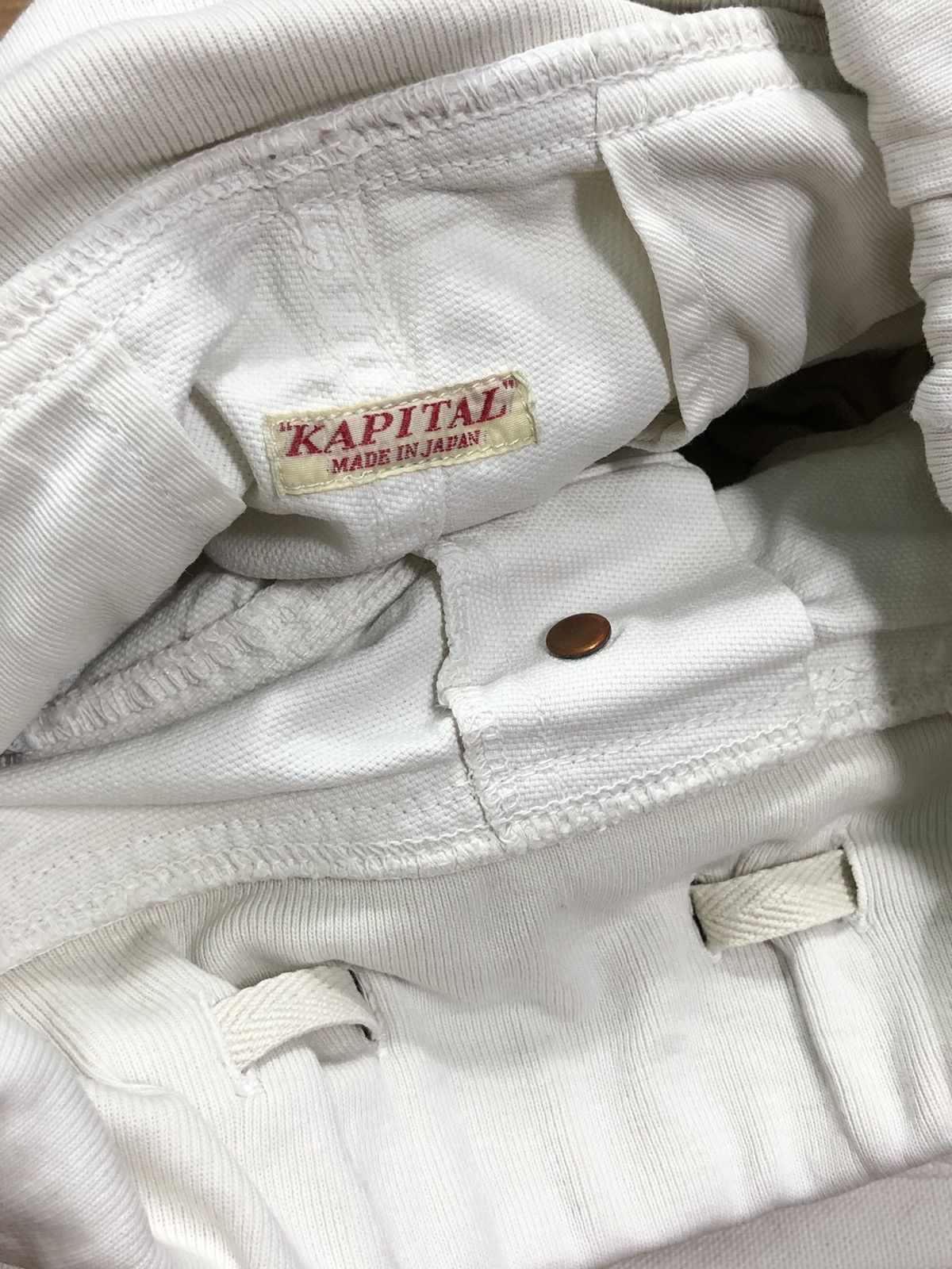 Kapital RARE🔥VINTAGE 90’S KAPITAL JAPAN ELASTIC WAIST JOGGER STYLE Size US 27 - 16 Thumbnail