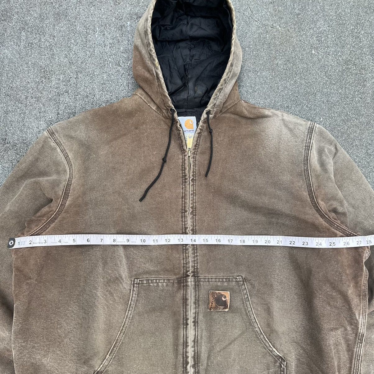 Carhartt × Vintage Vintage Carhartt Active Jacket Brown Chestnut J06 CHT Size US XL / EU 56 / 4 - 5 Thumbnail