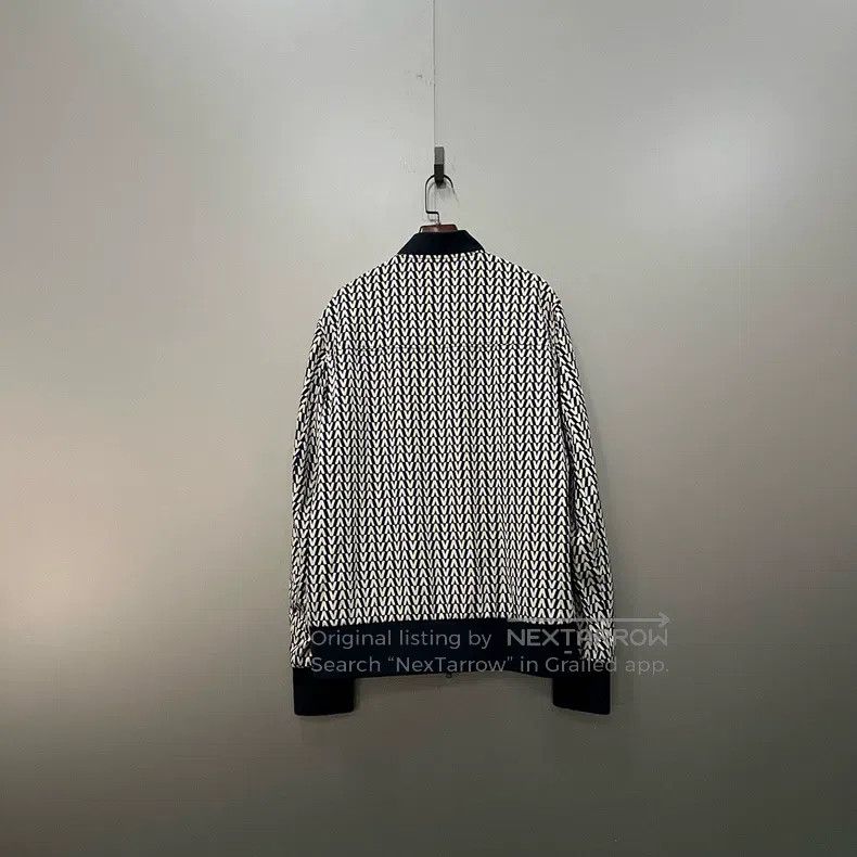 Valentino Valentino Logo-printed striped zip jacket Size US M / EU 48-50 / 2 - 2 Thumbnail