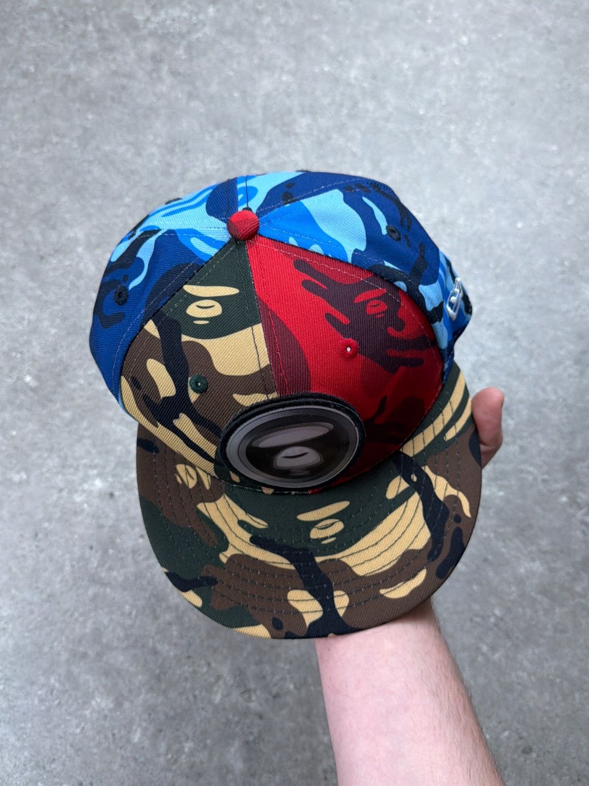Aape Bape x New Era Full Cap rare multicolor hype swag drip Size ONE SIZE - 8 Thumbnail