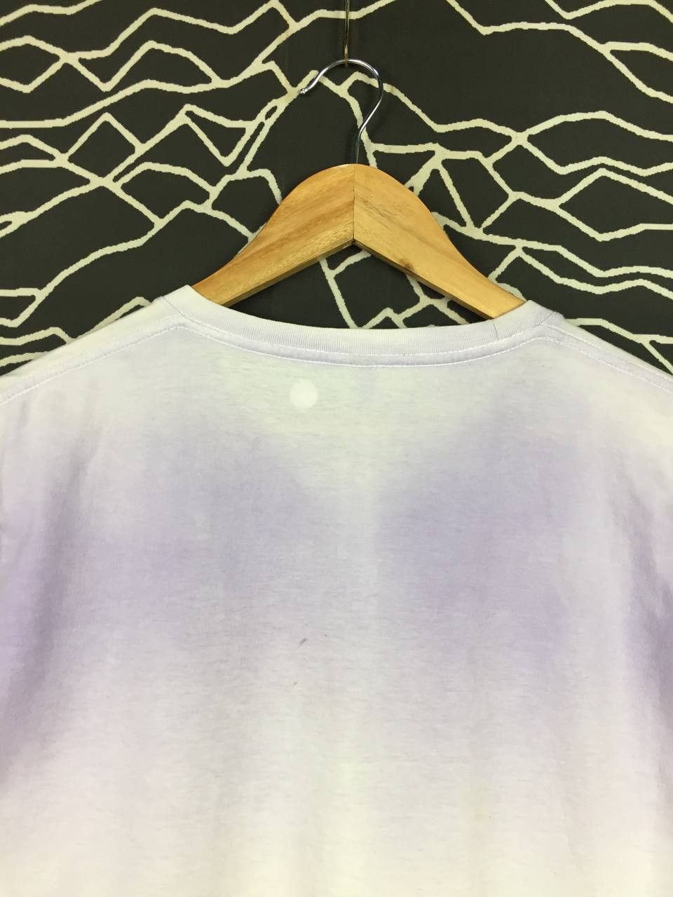 Vintage Fade Wash Smoking Girl Retro Indie Streetwear Tee Size US M / EU 48-50 / 2 - 12 Thumbnail