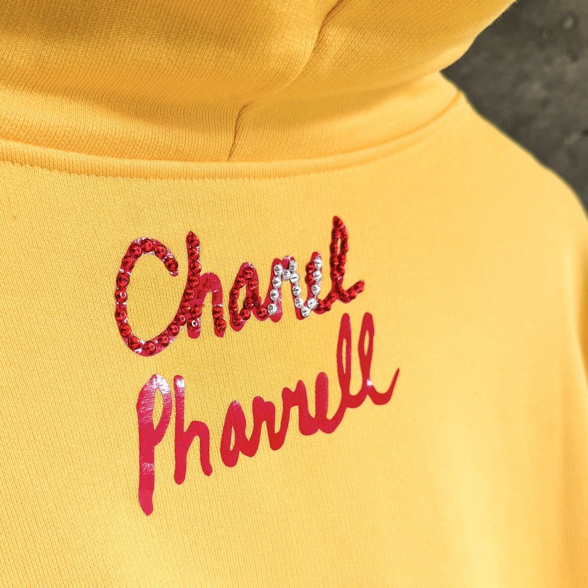 Chanel Chanel x Pharrell 2019 Coco Hand Beaded Lesage Yellow Hoodie Size US M / EU 48-50 / 2 - 12 Thumbnail