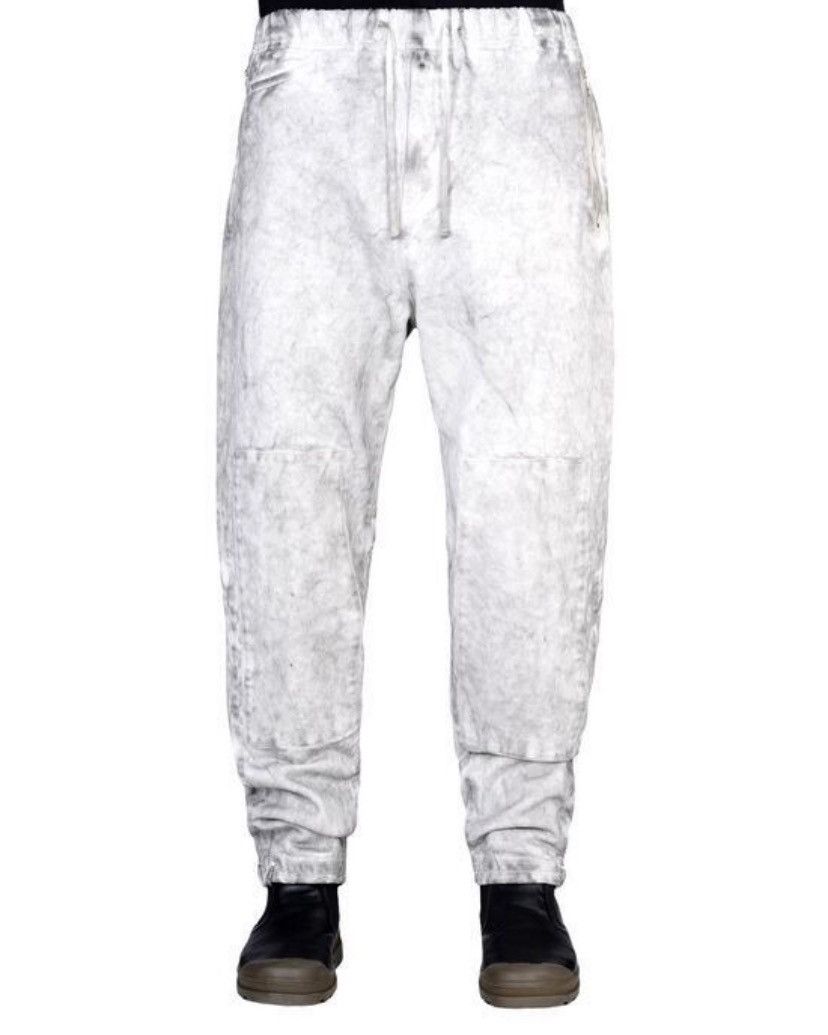 Stone Island Stone Island Fall Out White Sweatpants Size US 32 / EU 48 - 1 Thumbnail