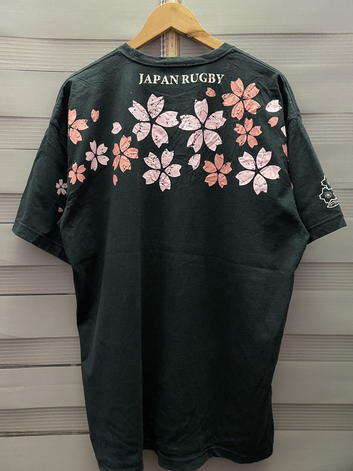 Canterbury of New Zealand Vintage Canterbury Rugby Japan Design Sakura Ter Size US XXL / EU 58 / 5 - 6 Thumbnail
