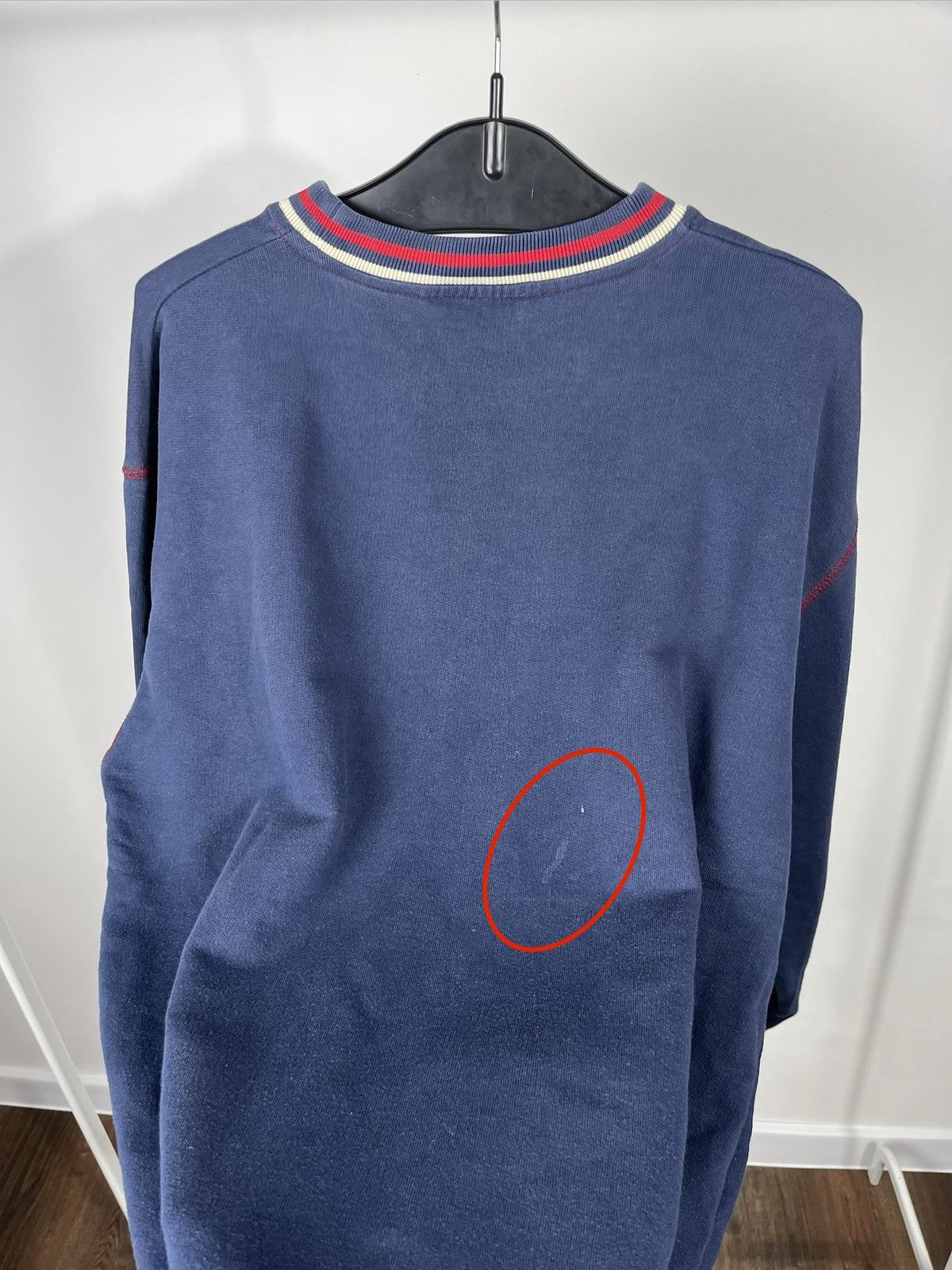 Fila Fila Vintage Sweatshirt Big Logo Navy Crewneck Size L Jumper Size US L / EU 52-54 / 3 - 14 Thumbnail