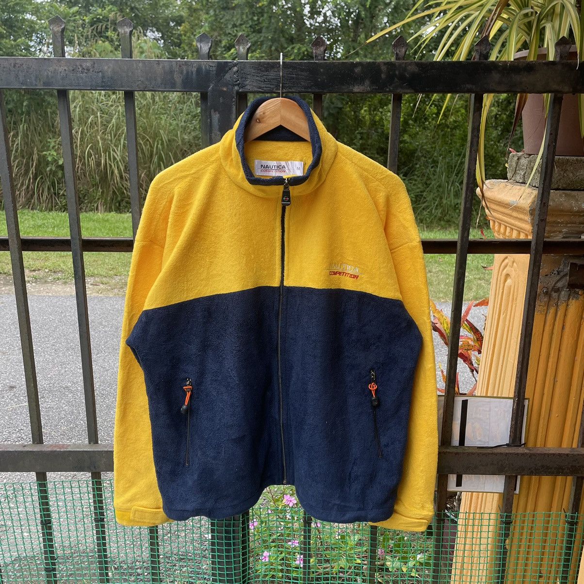Nautica 🔥🔥Vintage Nautica Full Zipper Winter Fleece Jacket Size US M / EU 48-50 / 2 - 1 Thumbnail