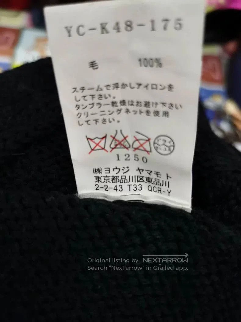Y's Y's by Yohji Yamamoto Wool Coat. Size US M / EU 48-50 / 2 - 4 Thumbnail