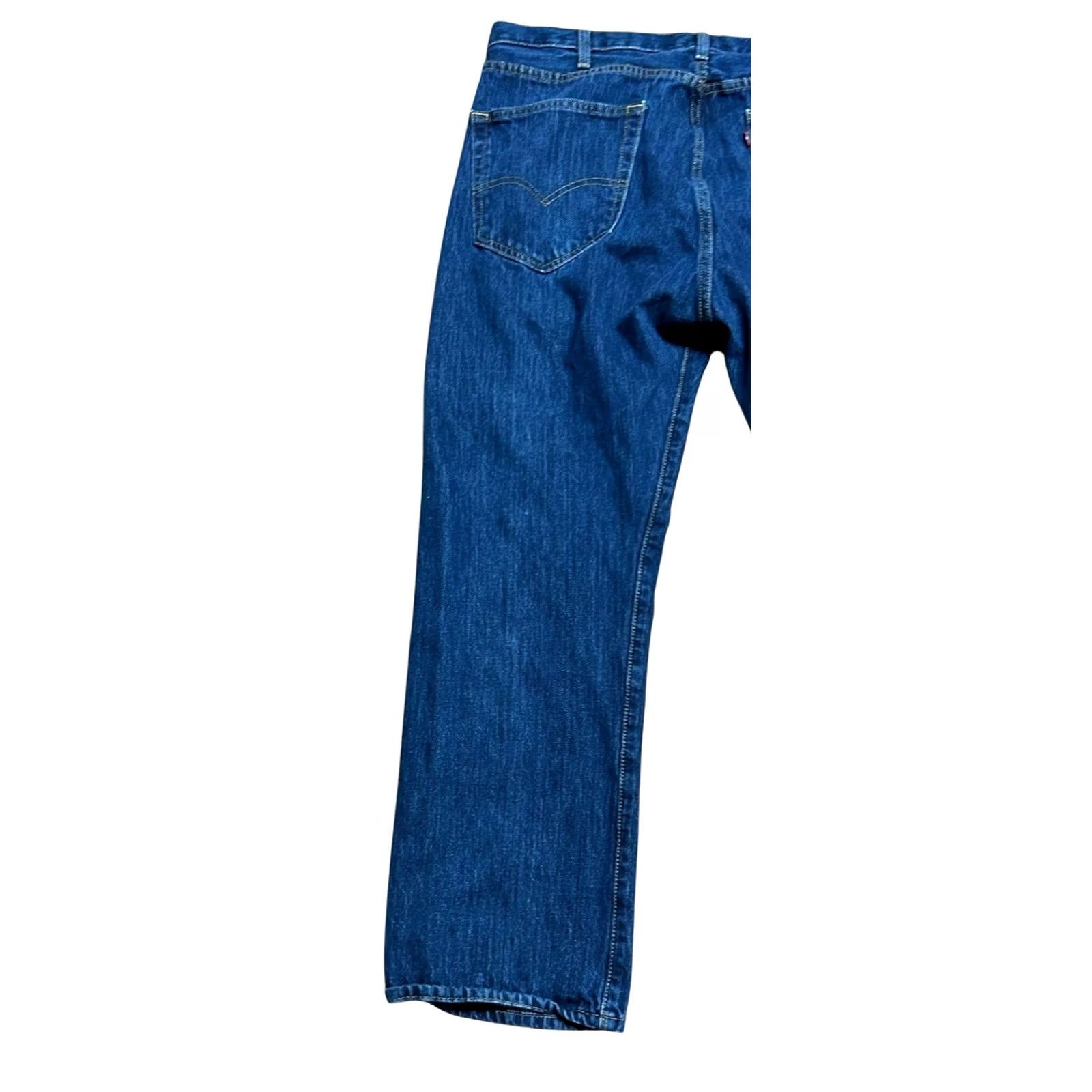 Levi's Levi's 501 Men's Jeans Button Fly Straight Blue Black 40x30 Lot Of 3 Denim Cotton Blend Size US 40 / EU 56 - 6 Thumbnail