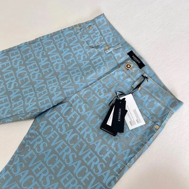 Versace Versace M Summer Multi-Color Casual Pants . Size US 32 / EU 48 - 3 Thumbnail