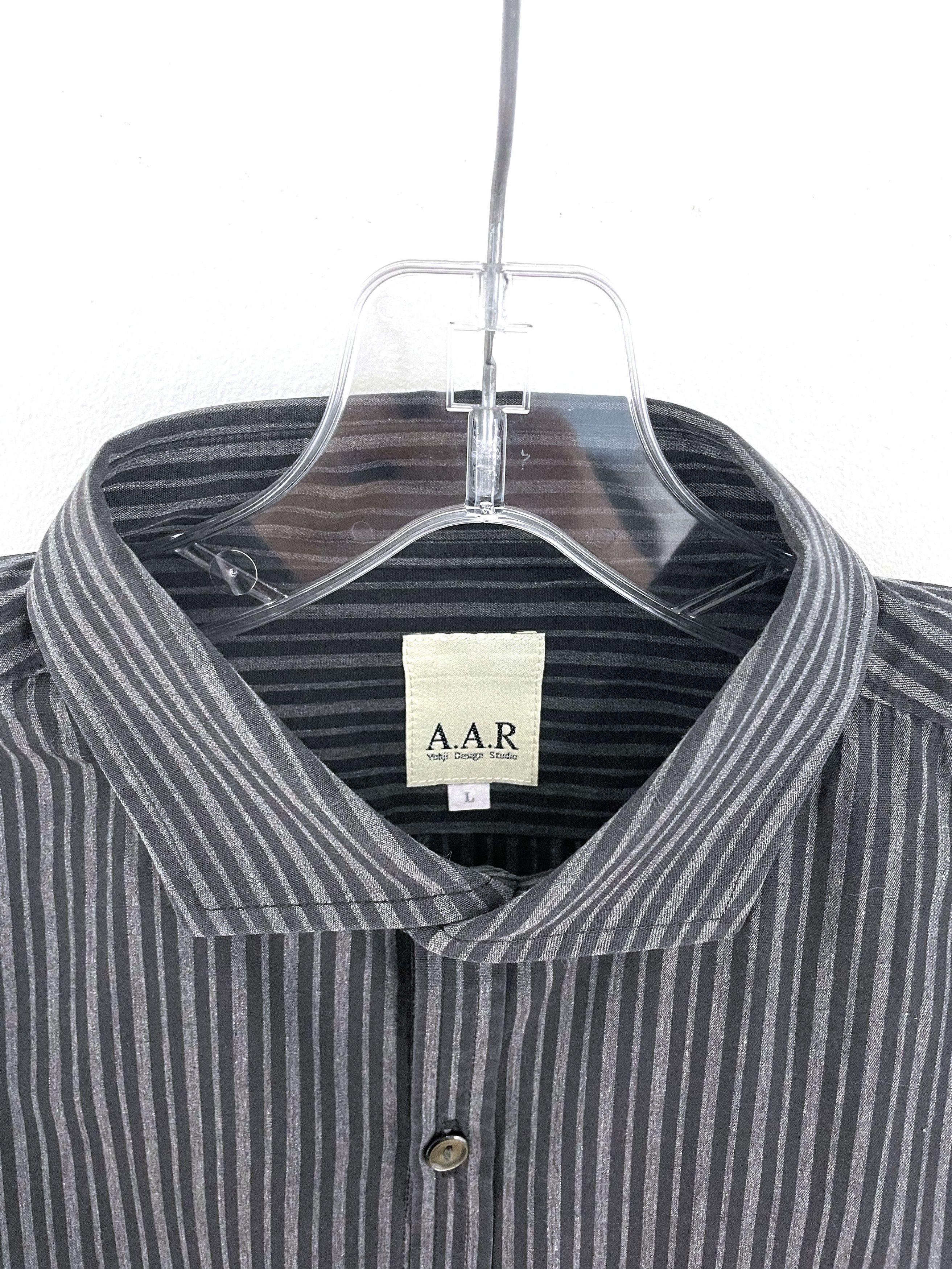 Yohji Yamamoto AAR Striped Shirt Size US L / EU 52-54 / 3 - 2 Thumbnail