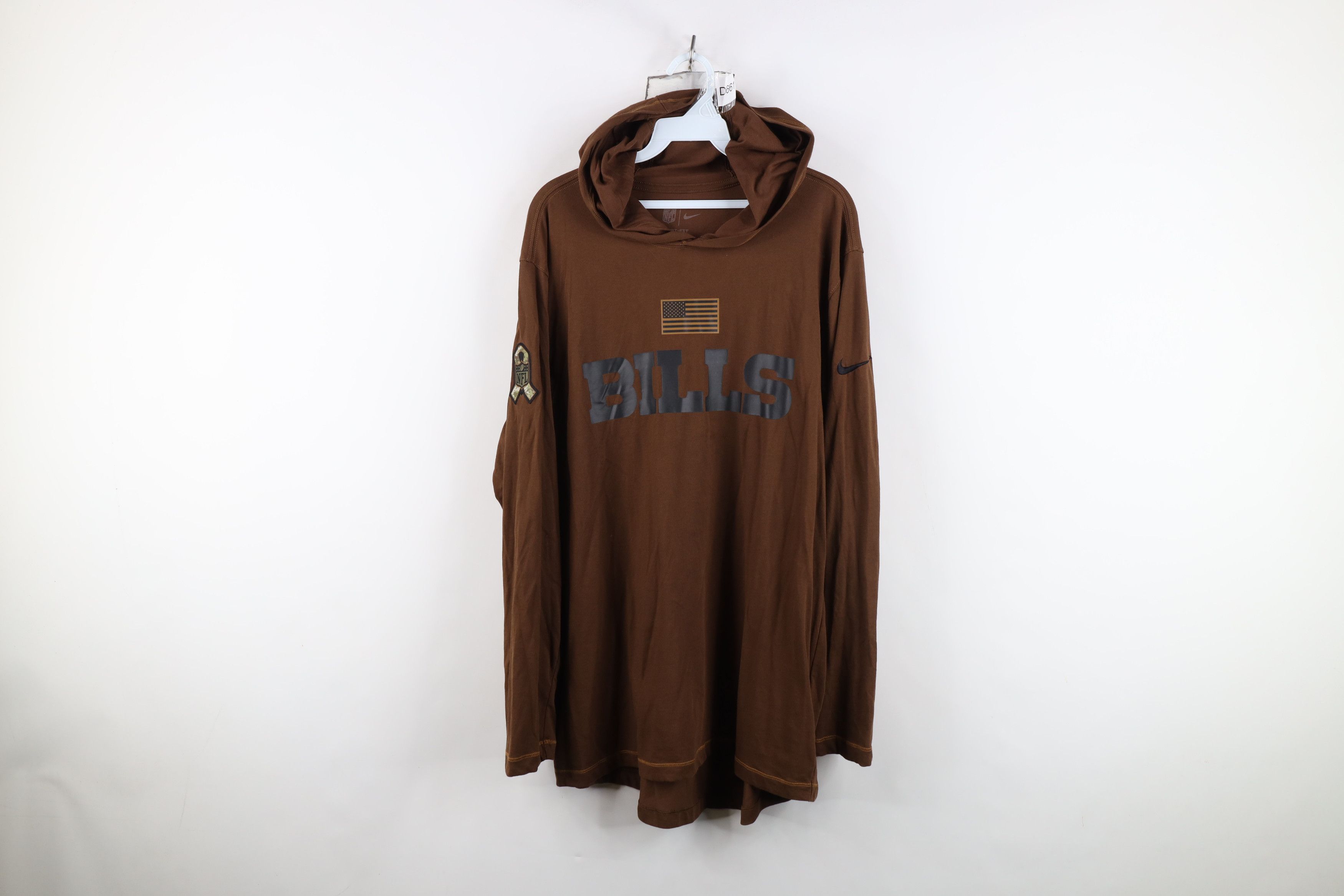 Nike Nike On Field Service Military Buffalo Bills Hoodie T-Shirt Size US L / EU 52-54 / 3 - 1 Thumbnail