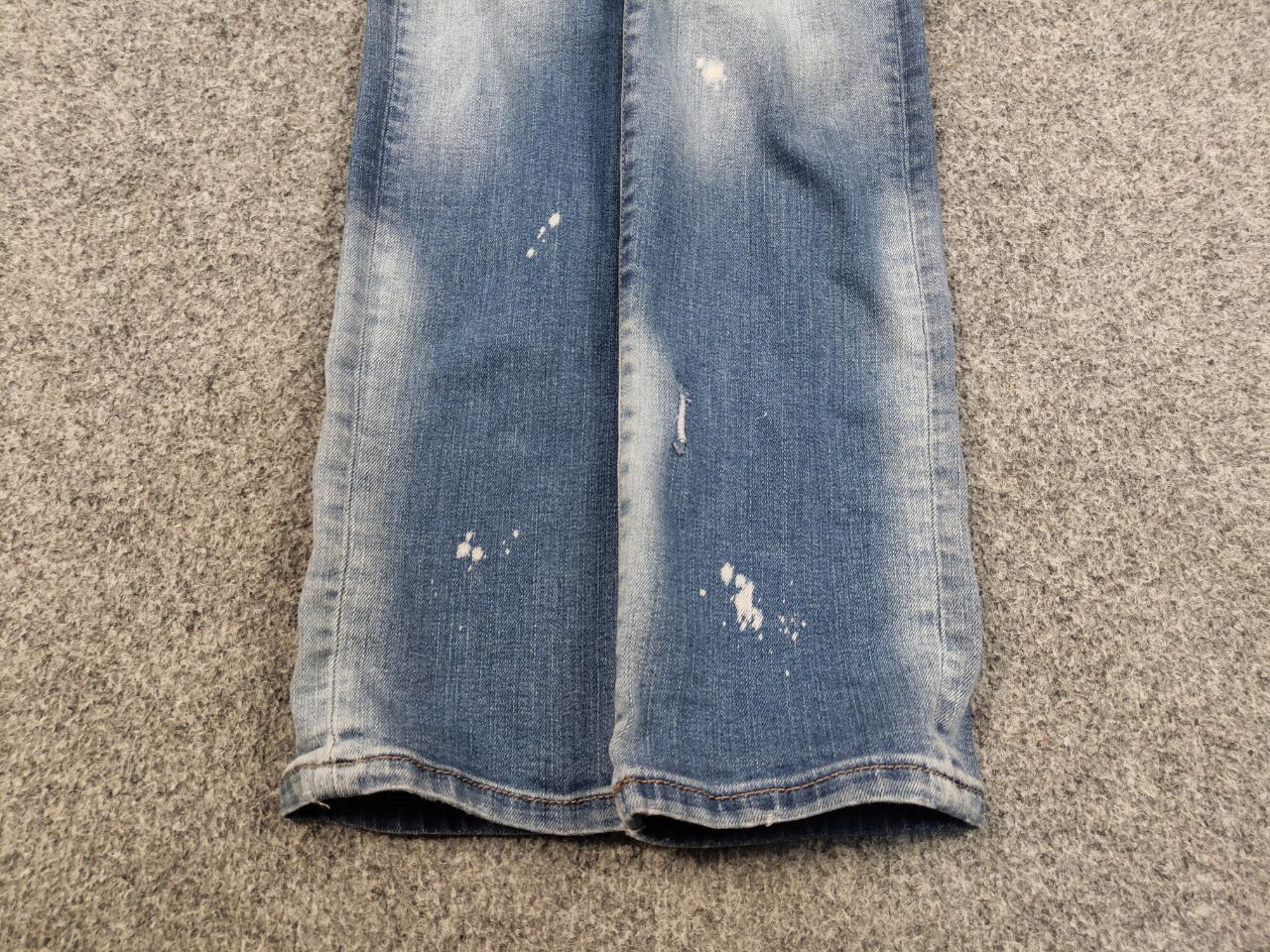 Dsquared2 Vintage 90s Dsquared2 authentic Distressed Paint Denim Jeans Size US 32 / EU 48 - 9 Thumbnail