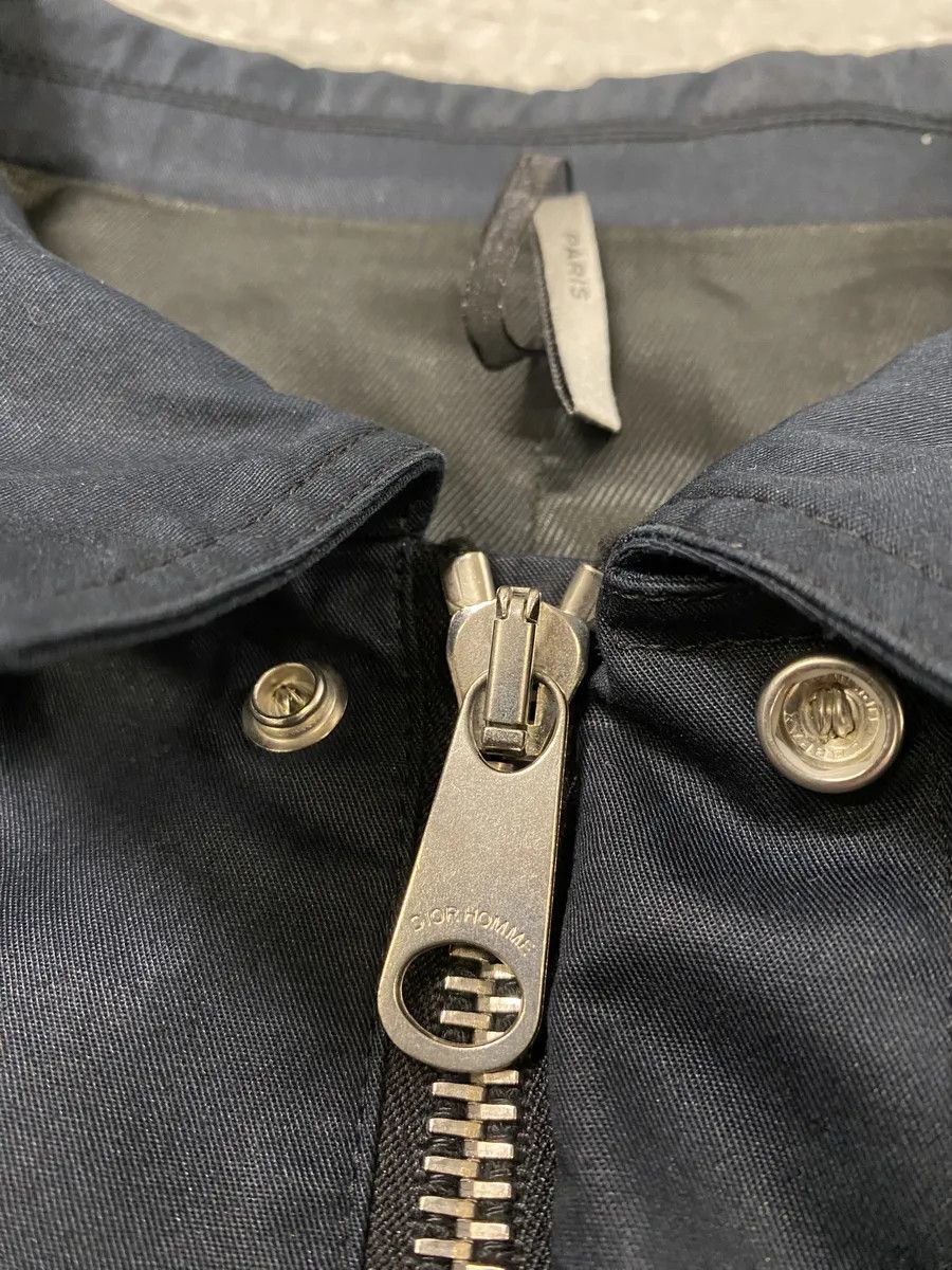 Dior AW2008 Dior Navy Trucker Contemporary Jacket by Kris Van Assche Size US L / EU 52-54 / 3 - 7 Thumbnail
