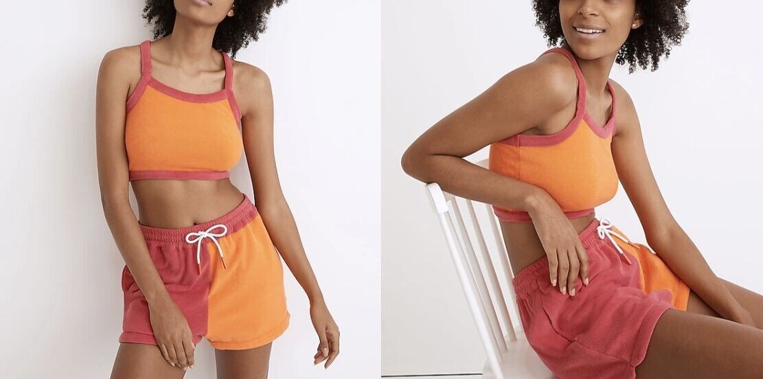 Solid and Striped Solid & Striped Scottie Tank Tangerine & Strawberry ( S ) Size S / US 4 / IT 40 - 1 Thumbnail