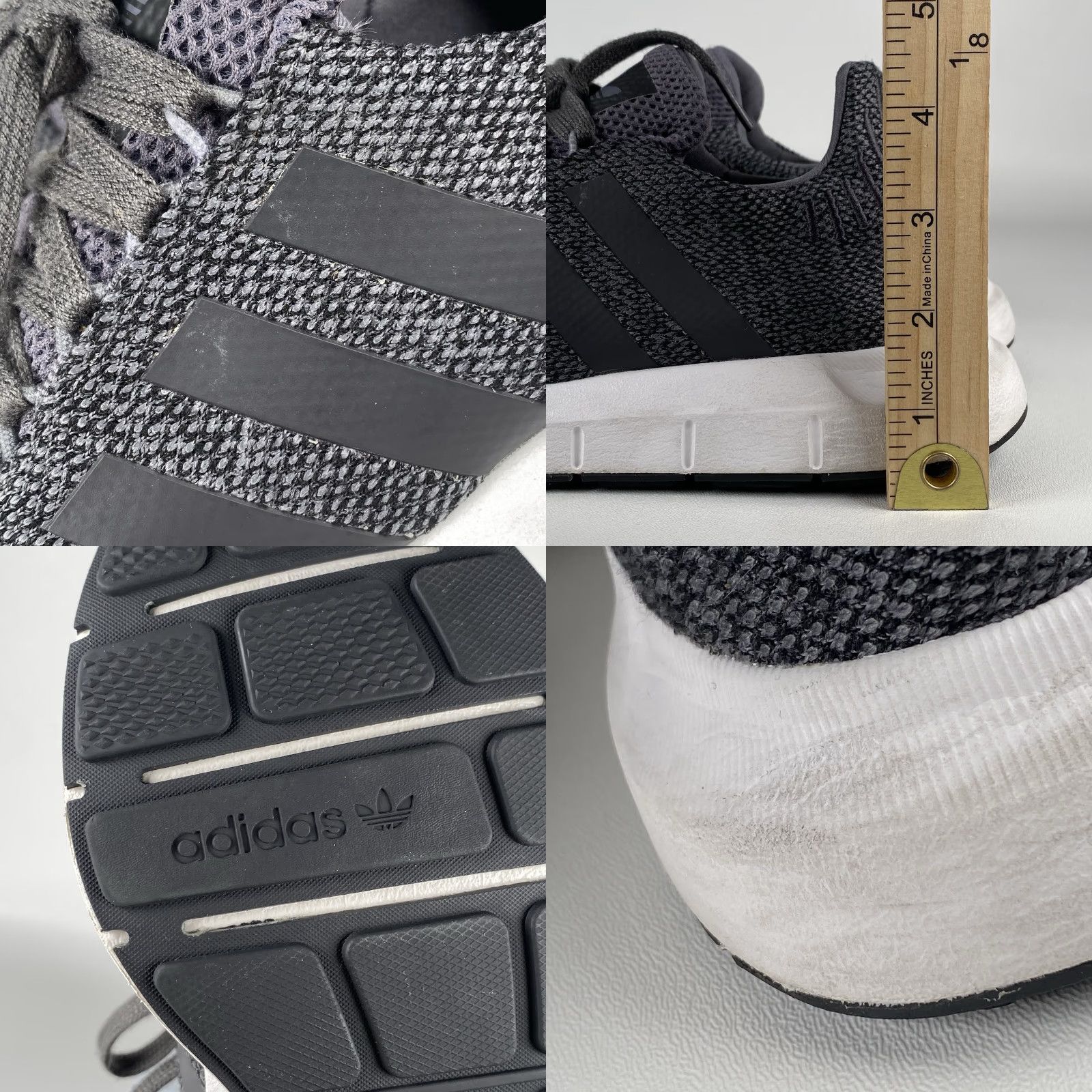Adidas Adidas Original Sneakers Swift Run Men’s Size 9 Running Sneakers Carbon Black Sneaker Adidas Running Men Black 2019 Size US 9 / EU 42 - 8 Thumbnail