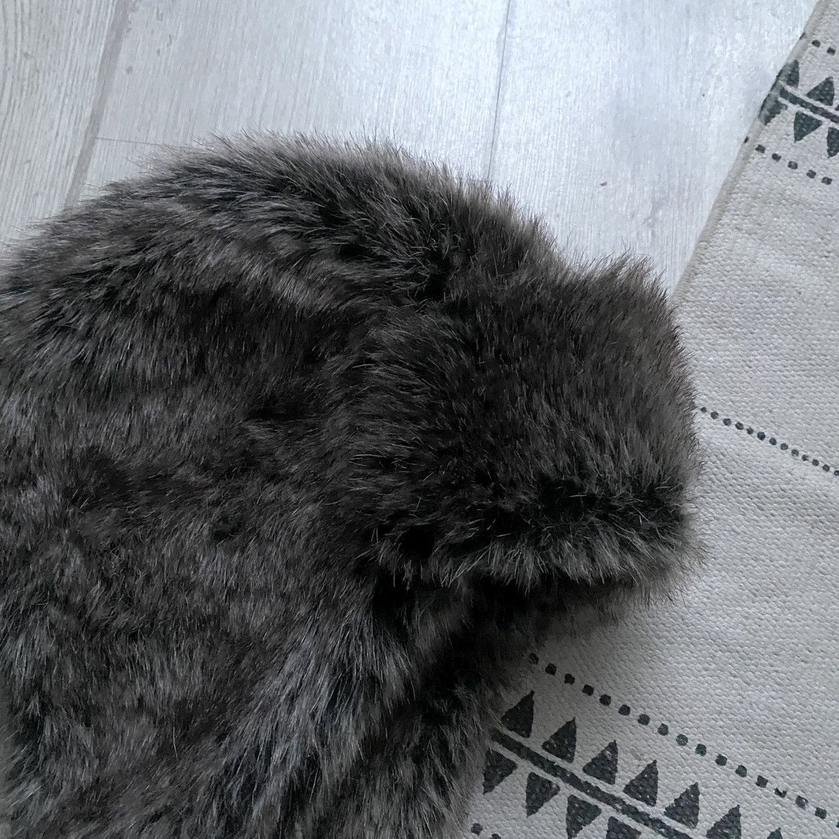 Japanese Brand Vintage Y2K 2000s Faux Fur Trapper Ushanka Winter Hat Size ONE SIZE - 2 Thumbnail