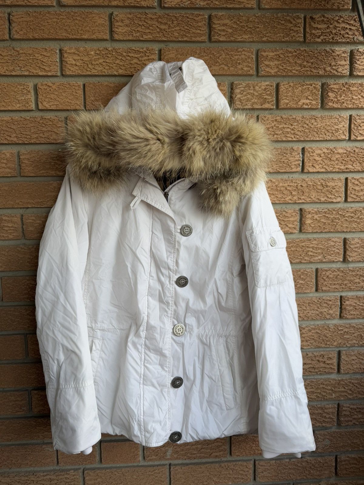 Burberry Burberry White Coat Jacket Women Size S / US 4 / IT 40 - 5 Thumbnail