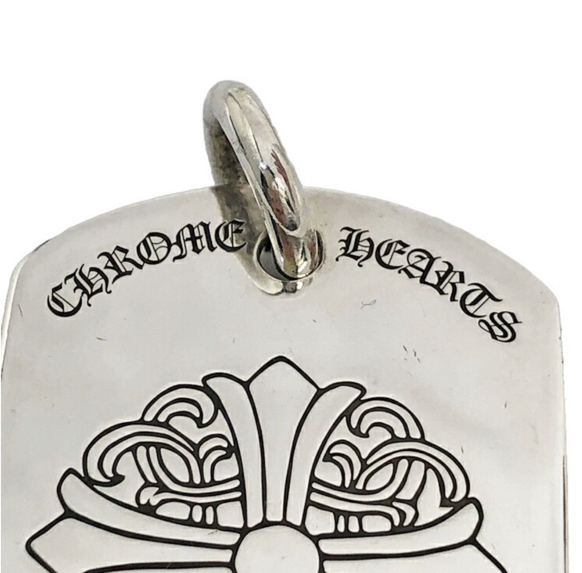 Chrome Hearts Chrome Hearts Japan Exclusive label cross Dog tag Size ONE SIZE - 3 Thumbnail